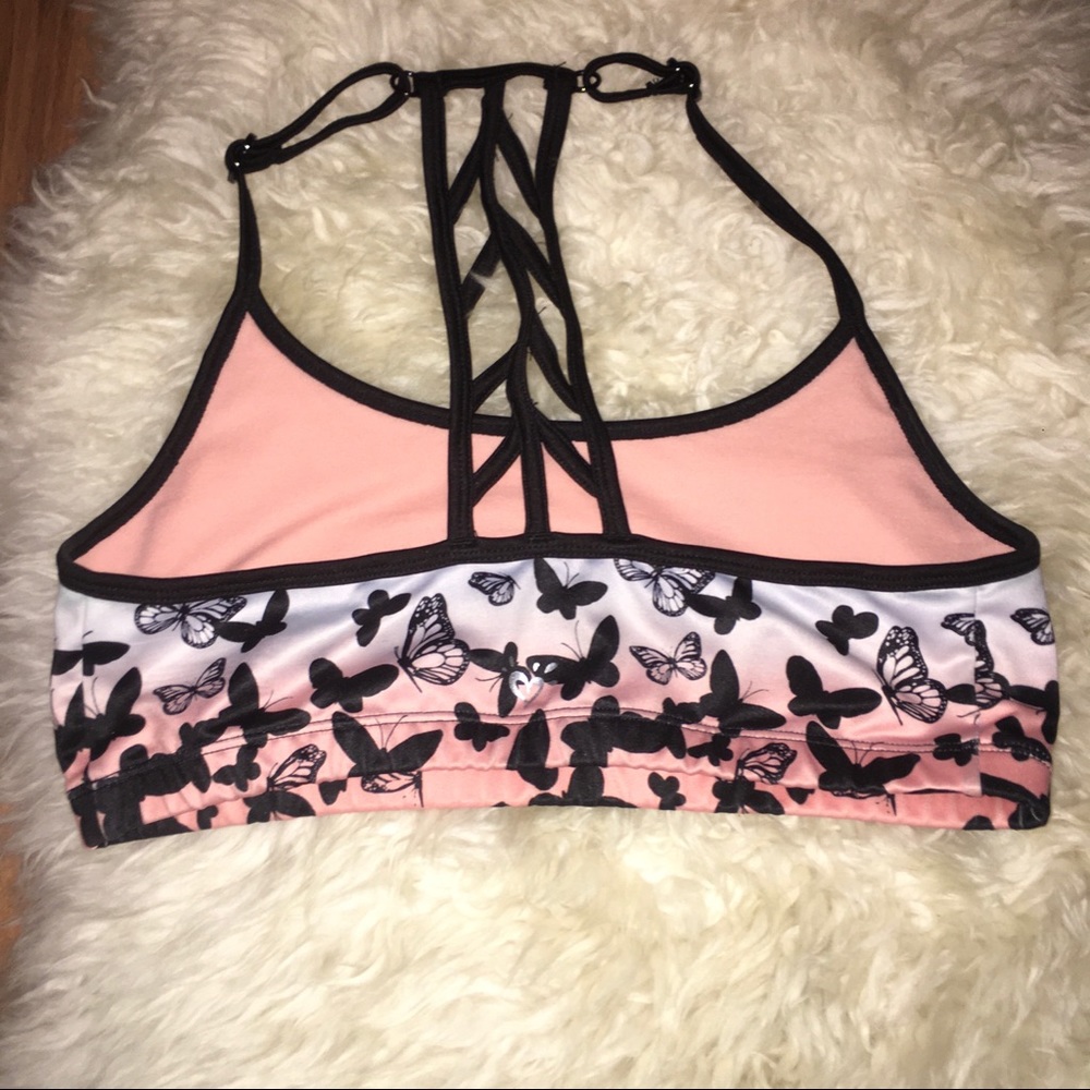 🔔 Justice - butterfly sports bra - Picture 2 of 3